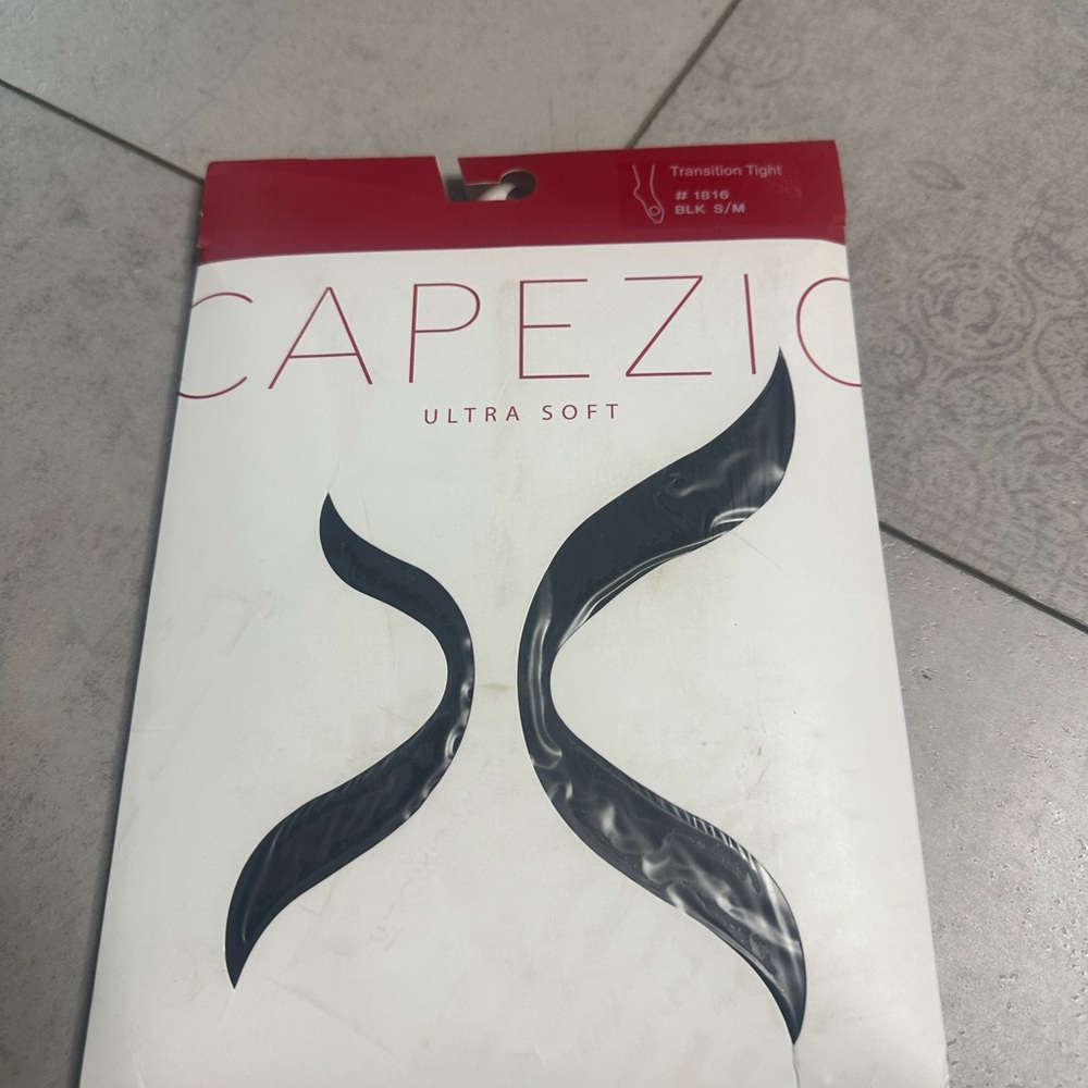 Capezio Ultra Soft Transition Tights 1816 Black L22 S/M